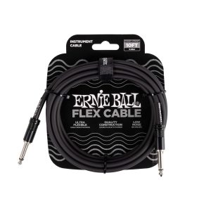 EB Flex Instr Cable Strt/Strt 10Ft - Black