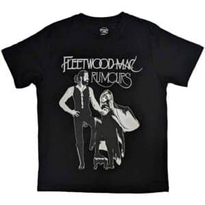Fleetwood Mac Unisex T-Shirt: Rumours (Black)